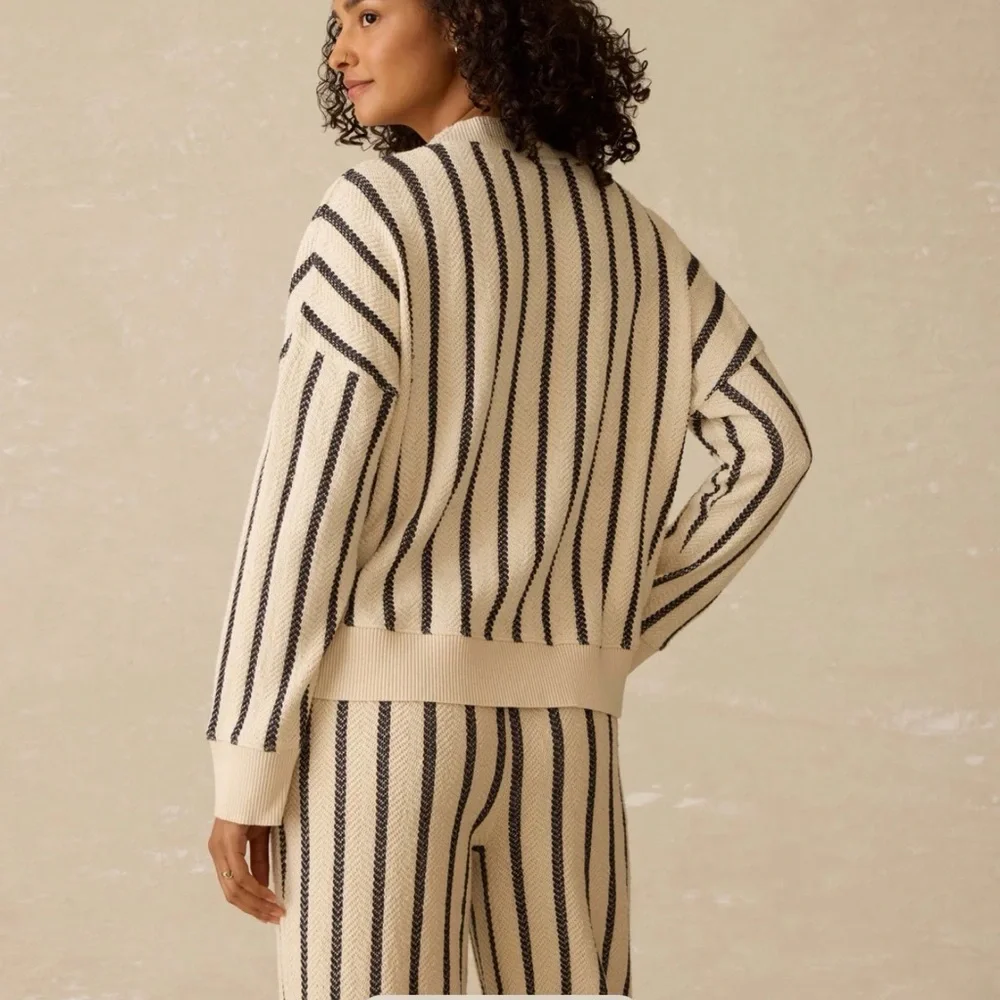 NWT-Faherty Dockside Sweatshirt & Pants - Picture 5 of 5
